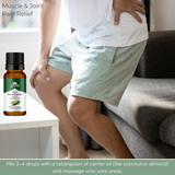 Ayumi Eucalyptus Oil, massaging on back pain