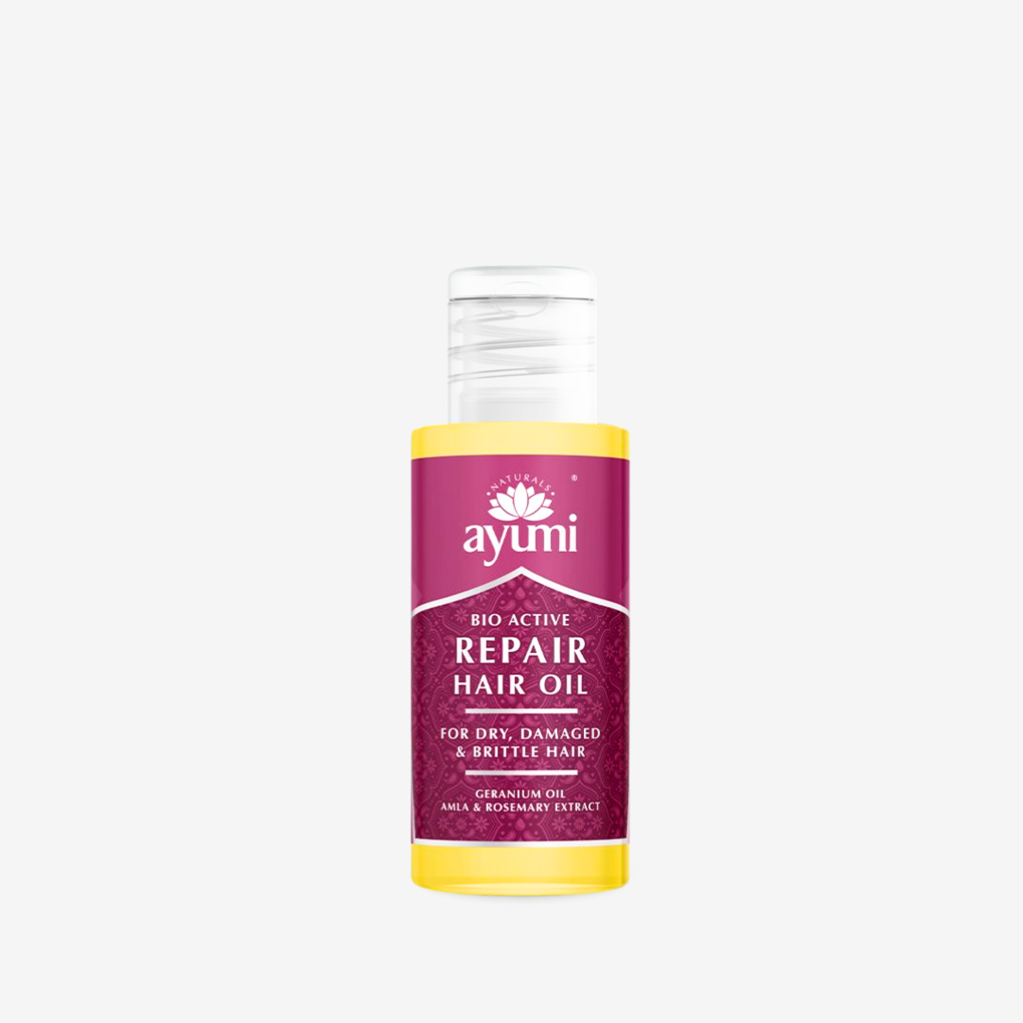 Bio-active hair repair oil for damaged and dry hair