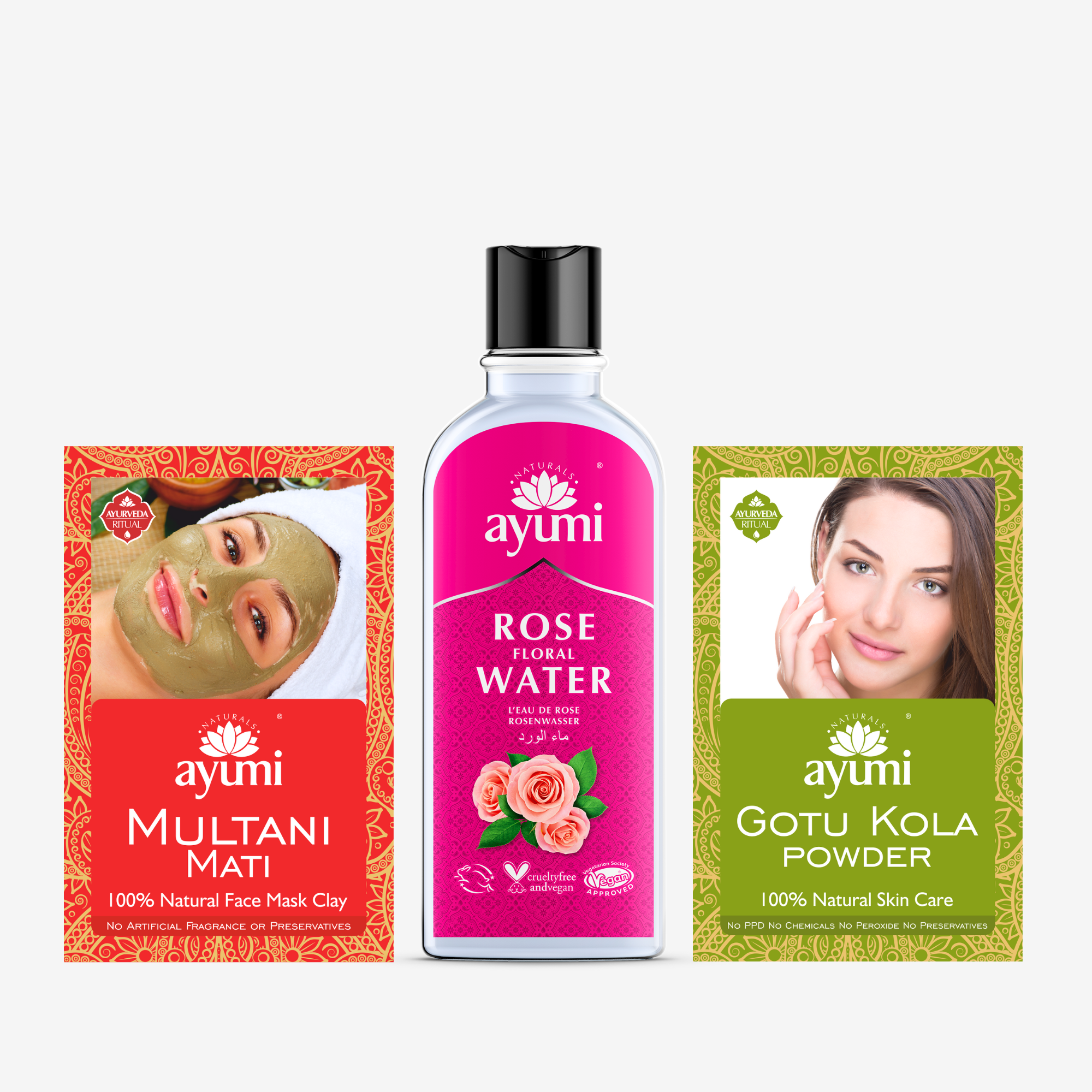 DIY hydration mask trio for toning and moisturizing skin