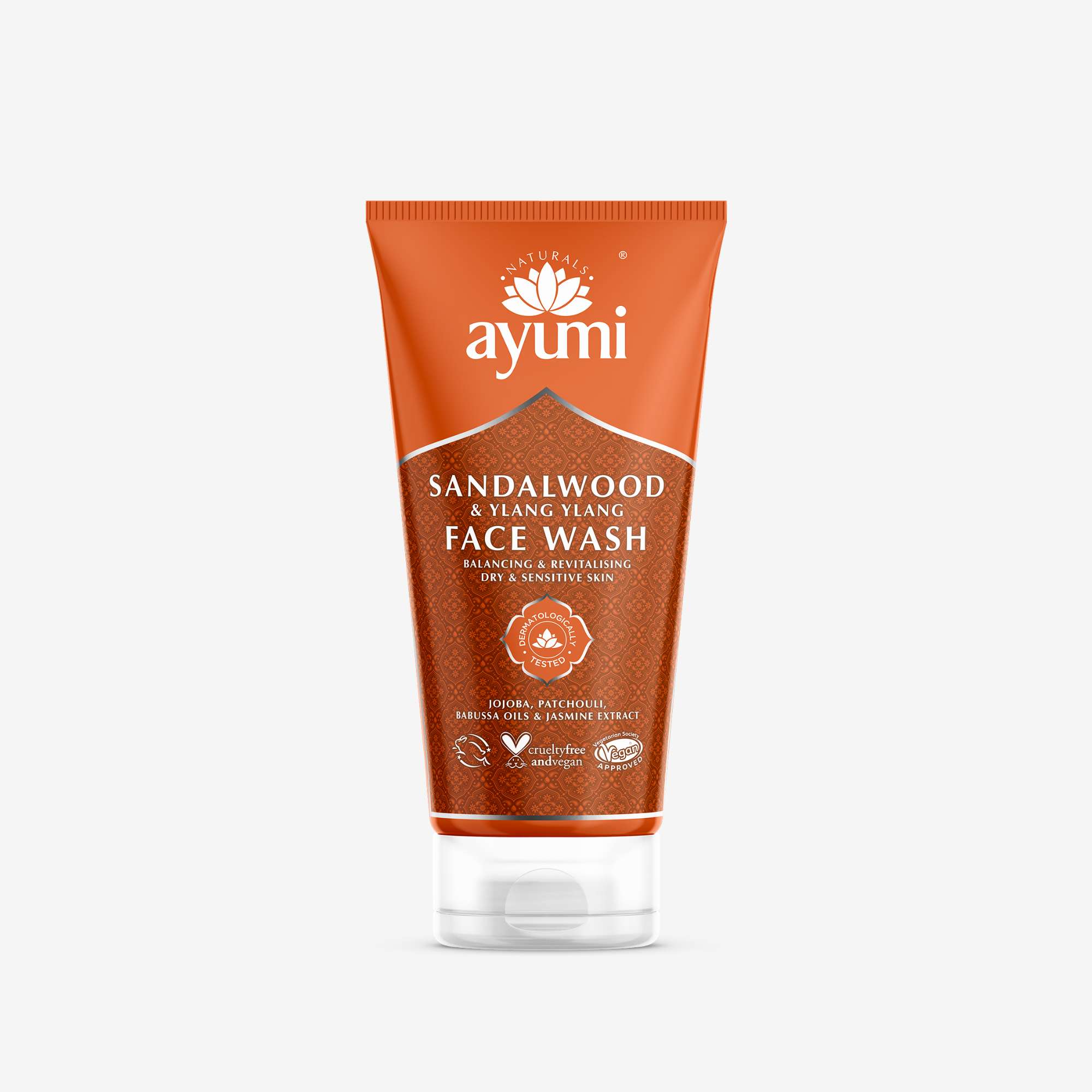 Ayumi Gentle Face Wash | Ayumi Sandalwood Face wash  | Still image