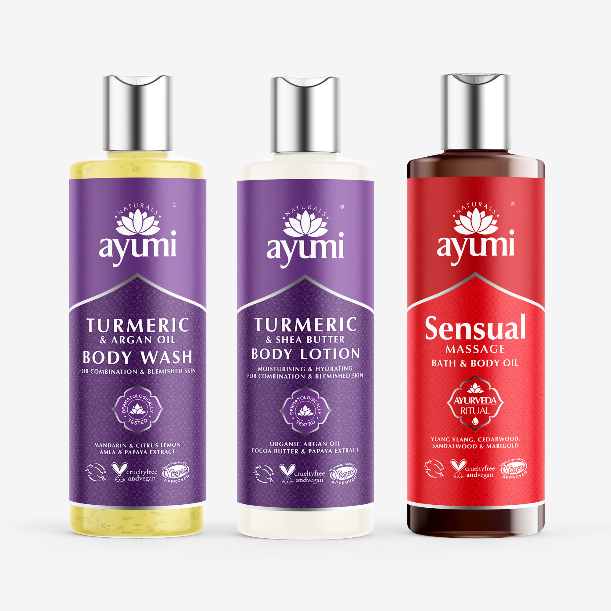 Sensual Body & Bath Trio