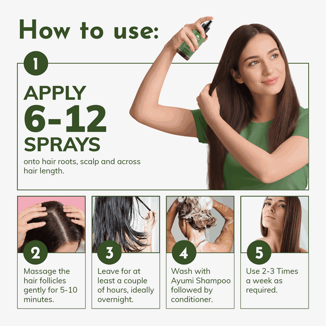 Anti-Dandruff Scalp Oil for Itchy, Flaky Scalps