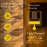 Pure Egyptian Black Seed Oil - 2.5%+ Thymoquinone