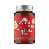 Ayumi Triphala Powder bottle on a white background