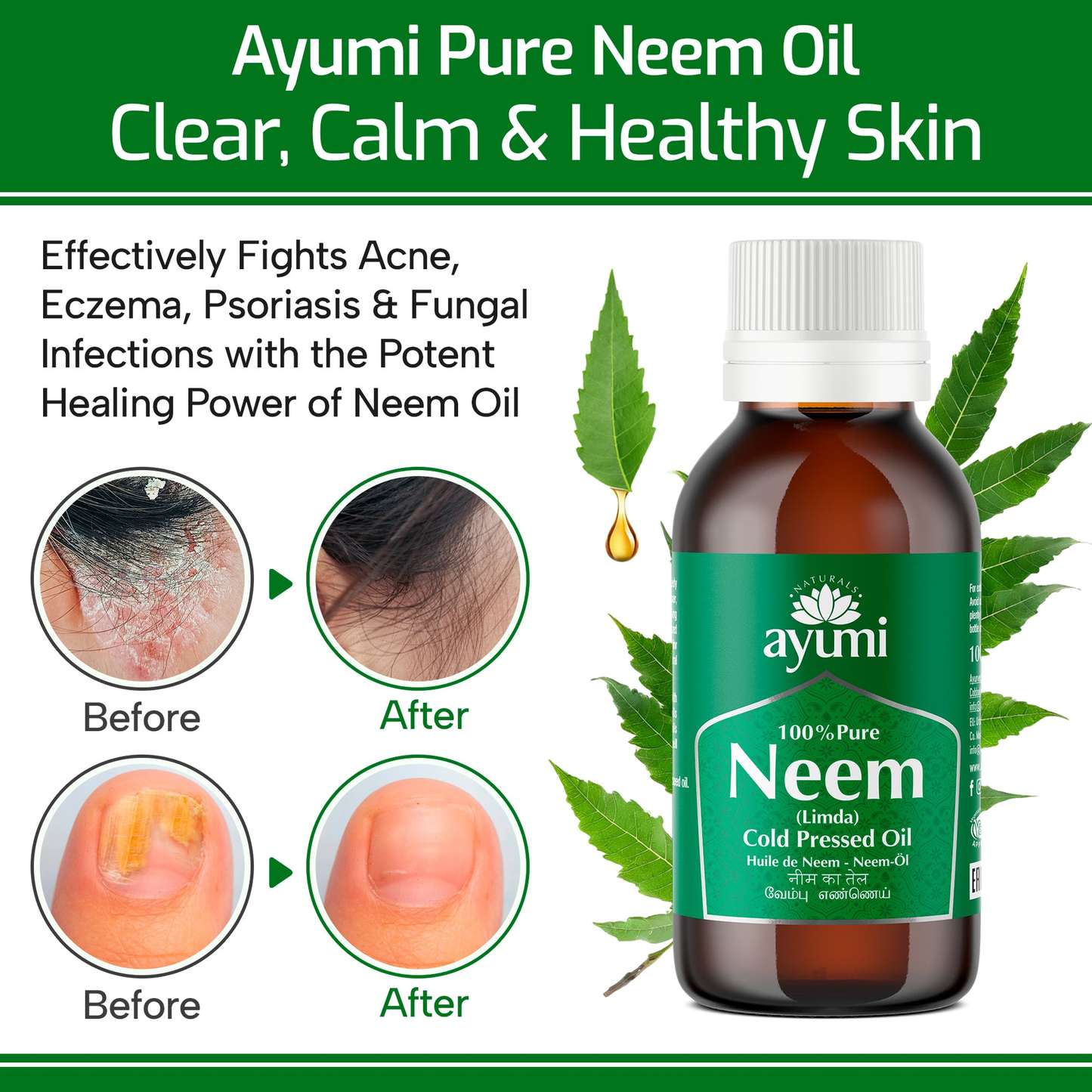 Neem Oil - Cold Pressed