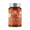 Ayumi Amba Haldi Turmeric Powder bottle on a white background