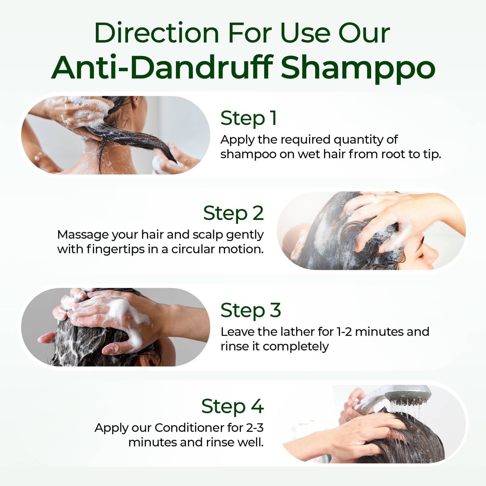Clarifying Anti-Dandruff Shampoo for Itchy, Flaky Scalp