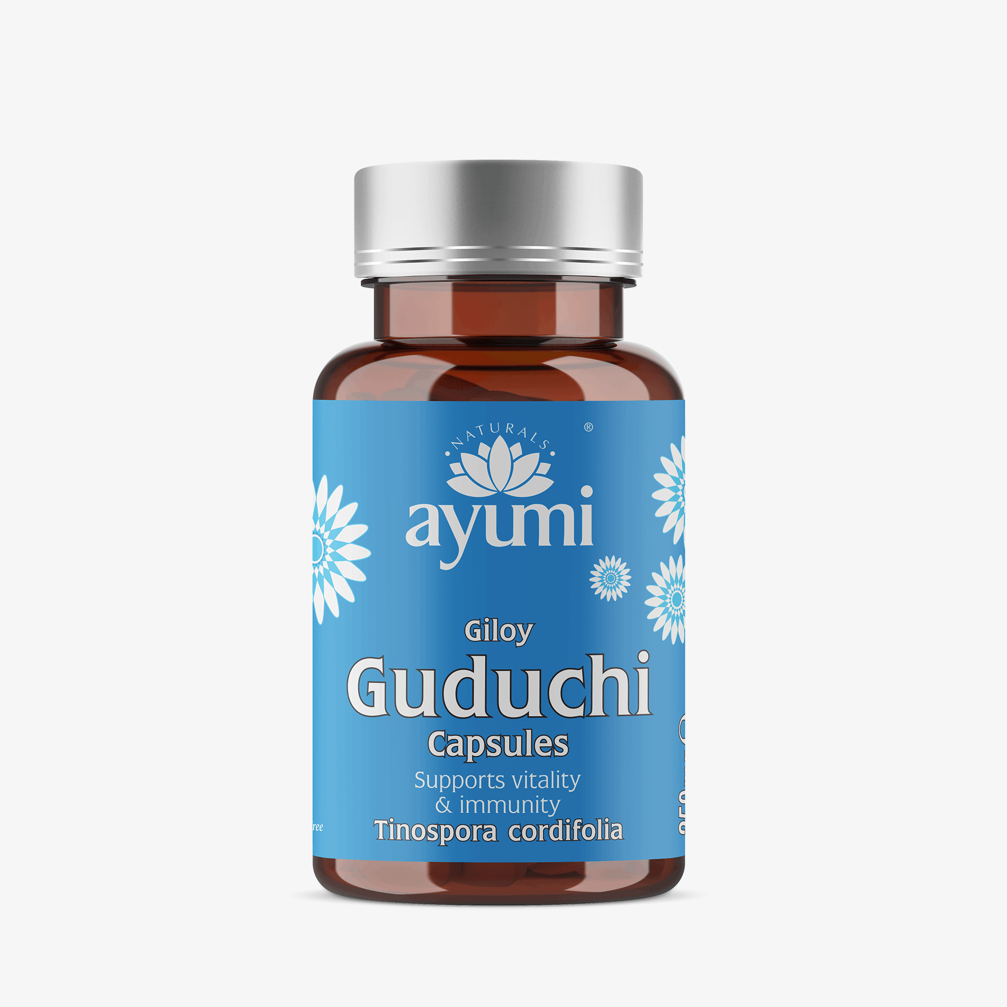 Ayumi Guduchi Capsules 60 Vegan Capsules High Strength Tinospora Cordifolia Extract for Immunity Liver Support and Detox UK
