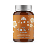 Ayumi Harde Haritaki Powder bottle on a white background