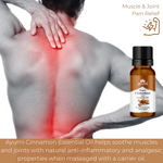 Ayumi Cinnamon Oil used for muscle pain