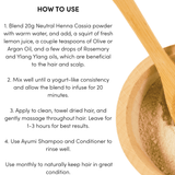 Cassia - Neutral Henna Powder