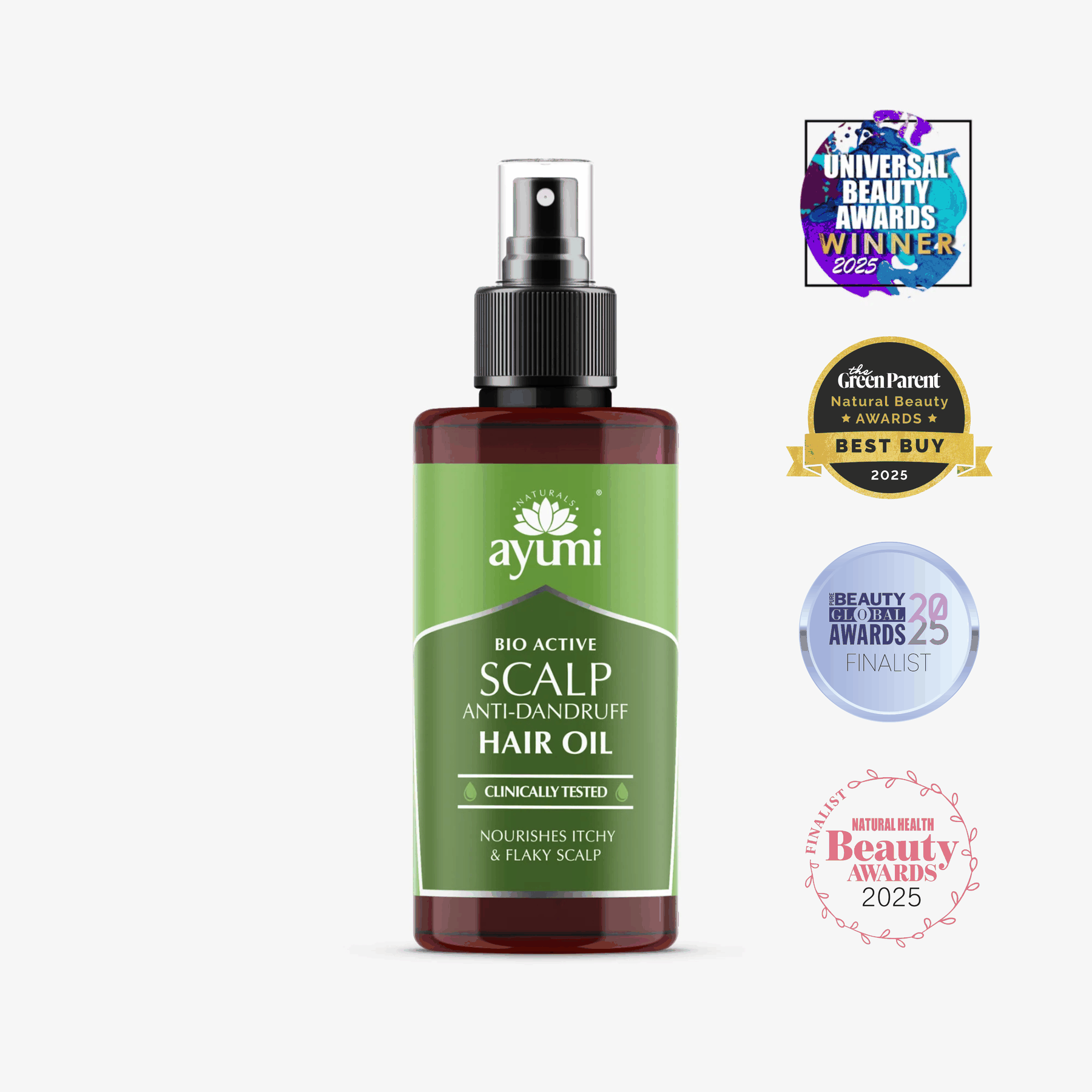 Anti-Dandruff Scalp Oil for Itchy, Flaky Scalps
