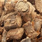 Close-up of dried Guduchi Giloy stem root