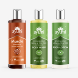 Muscle Body & Bath Trio