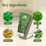 Oil Control Face wash Active Ingredients | Tea Tree, Witch Hazel, Neem , Moringa