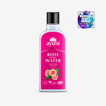 Organic rose floral water for refreshing hydration