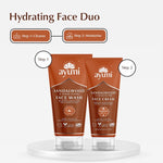 Gentle Face Wash Duo | Face Wash and Cream Combo | Sandalwood Face Wash Routine