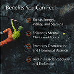 Benefits from Ayumi Pure Shilajit resin, From Himalayas, Boosts Stamina. and Enhance Testosterone.