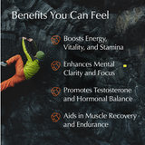 Benefits from Ayumi Pure Shilajit resin, From Himalayas, Boosts Stamina. and Enhance Testosterone.